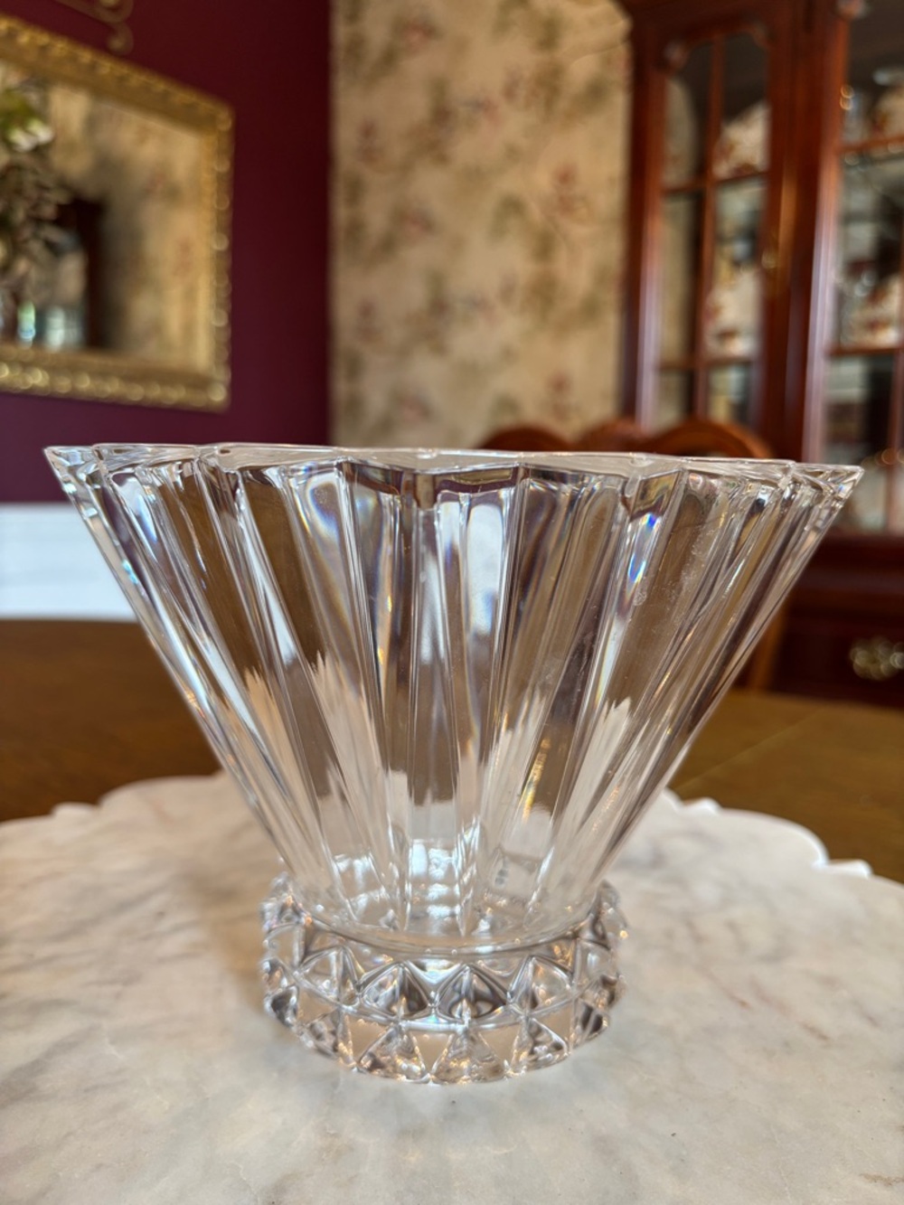 Rosenthal Classic Blossom Clear Crystal Germany